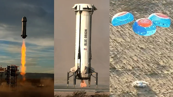 Blue Origin NS-37 New Shepard launch and landing