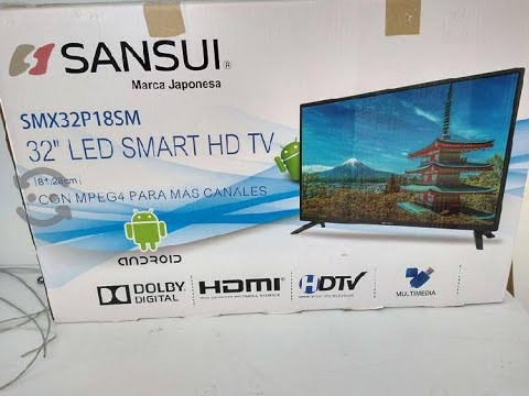 Pantalla Smart TV Sansui LED de 40 pulgadas Full HD SMX40T1FN con Android TV