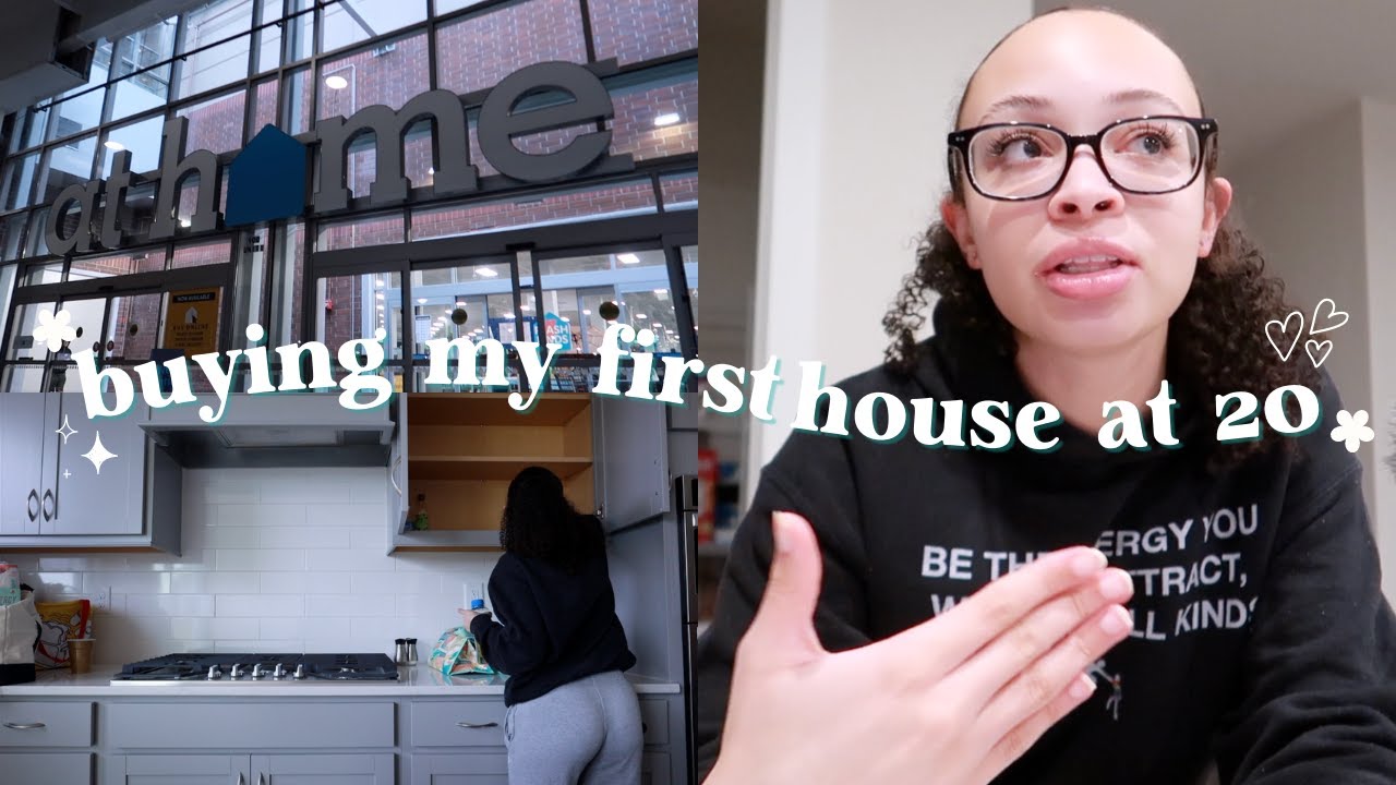 moving into my new house *new furniture, decor shopping unpacking & more* | aliyah simone