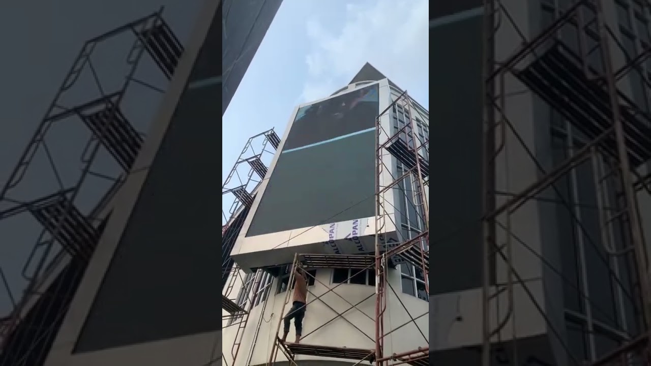 LED Screen Display Videotron Outdoor P8 High Resresh Rate