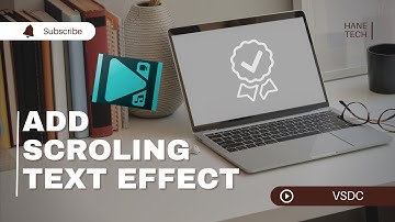 How to make horizontal or vertical scrolling text | VSDC Free Video Editor | IN PC/LAPTOP