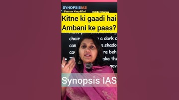 Kitne ki gaadi hai Ambani ke paas? hindi motivation Riddhi Sharma UPSC #Shorts