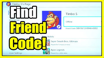 How to Find your Friend Code on Nintendo Switch & Add Friend (Fast Tutorial)
