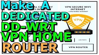 DD WRT Dedicated VPN Router How To TP Link WR940N PPTP L2TP Both Supported Private Internet Access