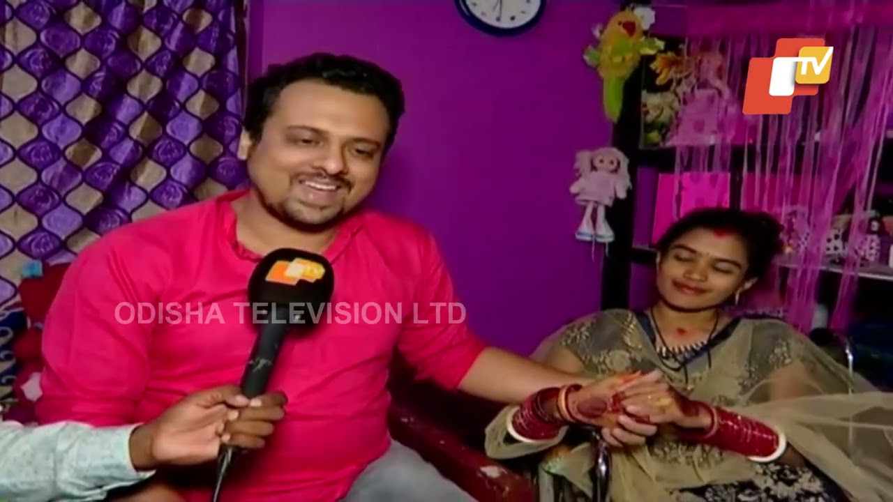 Balasore man marries his wheelchair bound ladylove