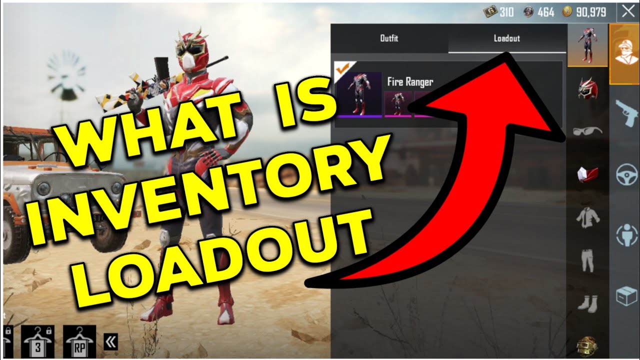 WHAT IS LOADOUT IN INVENTORY PUBG || OUTFIT LOADOUT PUBG || LOADOUT IN ...
