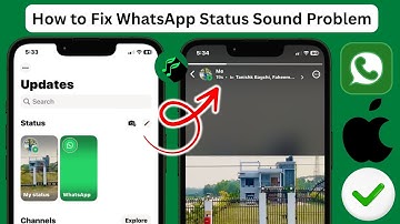 Hoe u het probleem met het geluid van de WhatsApp-status op de iPhone kunt oplossen | WhatsApp-st...