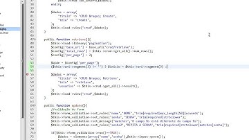 A lógica e o básico sobre paginação no Codeigniter