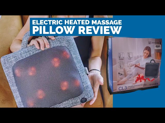 Electric Heated Shiatsu Massage Pillow Review