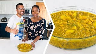 How To Make Curry Channa & Aloo | Foodie Nation