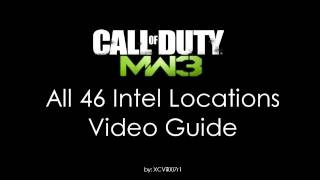 Modern Warfare 3 - All 46 INTEL Locations Video Guide