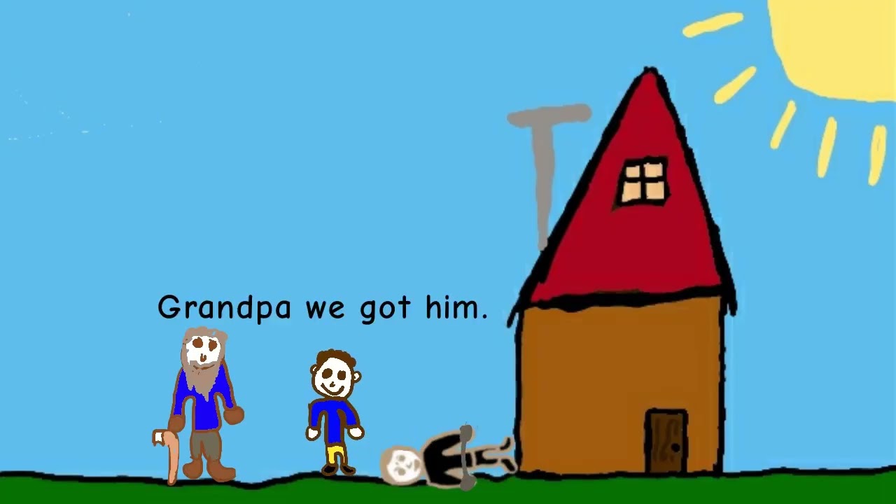 The Thief Who Stole the Walking Stick by Agastya at Byte Camp - 2D Tablet Animation - Summer 2025!