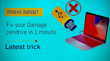 How to repair damaged Pendrive using CMD ? | How to fix corrupted USB flash drive using CMD ?