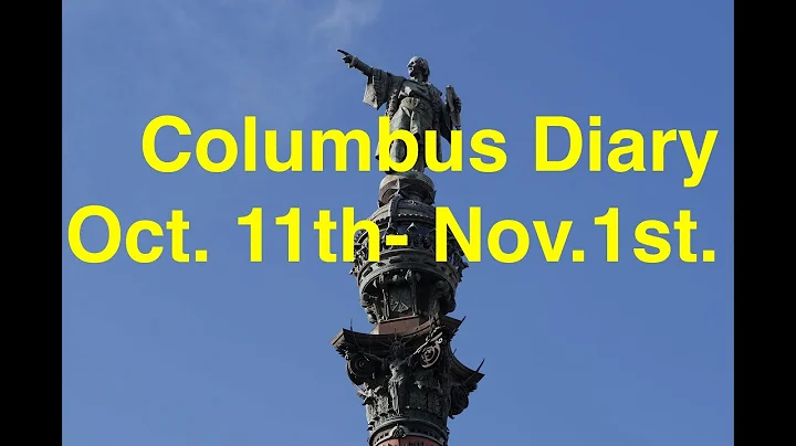 Audiobook - Christopher Columbus Diary/Journal Oct...