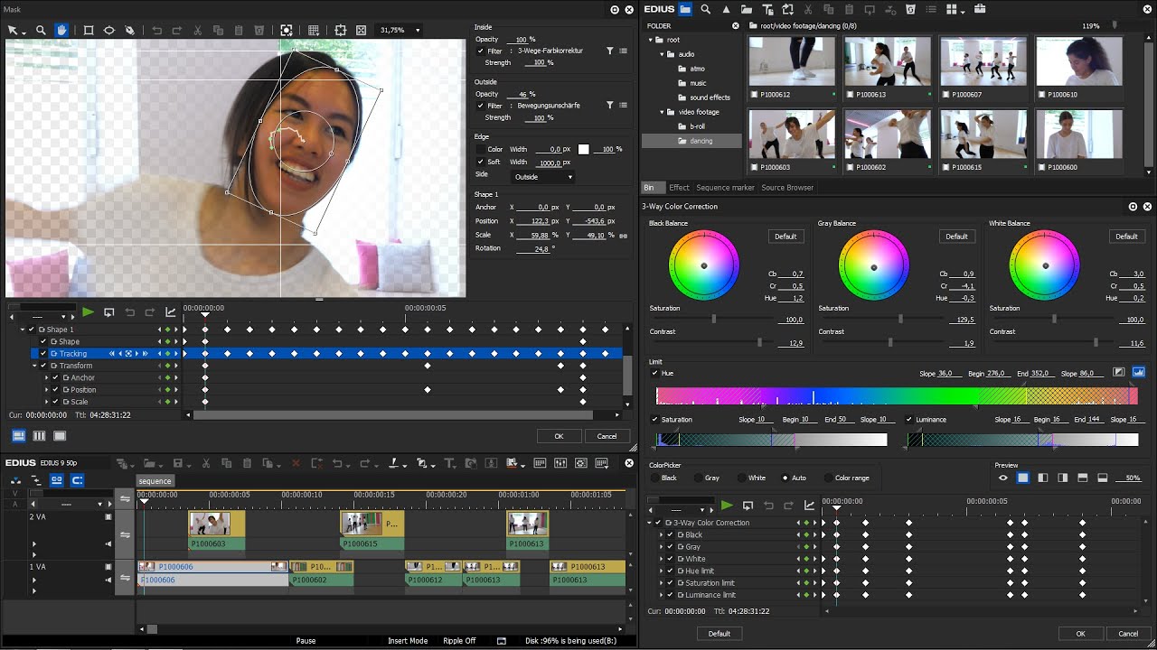 EDIUS PUNJABI WEDDING MIXING LIVE WORKSHOP