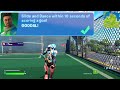 Slide and dance within 10 seconds of scoring goal Fortnite