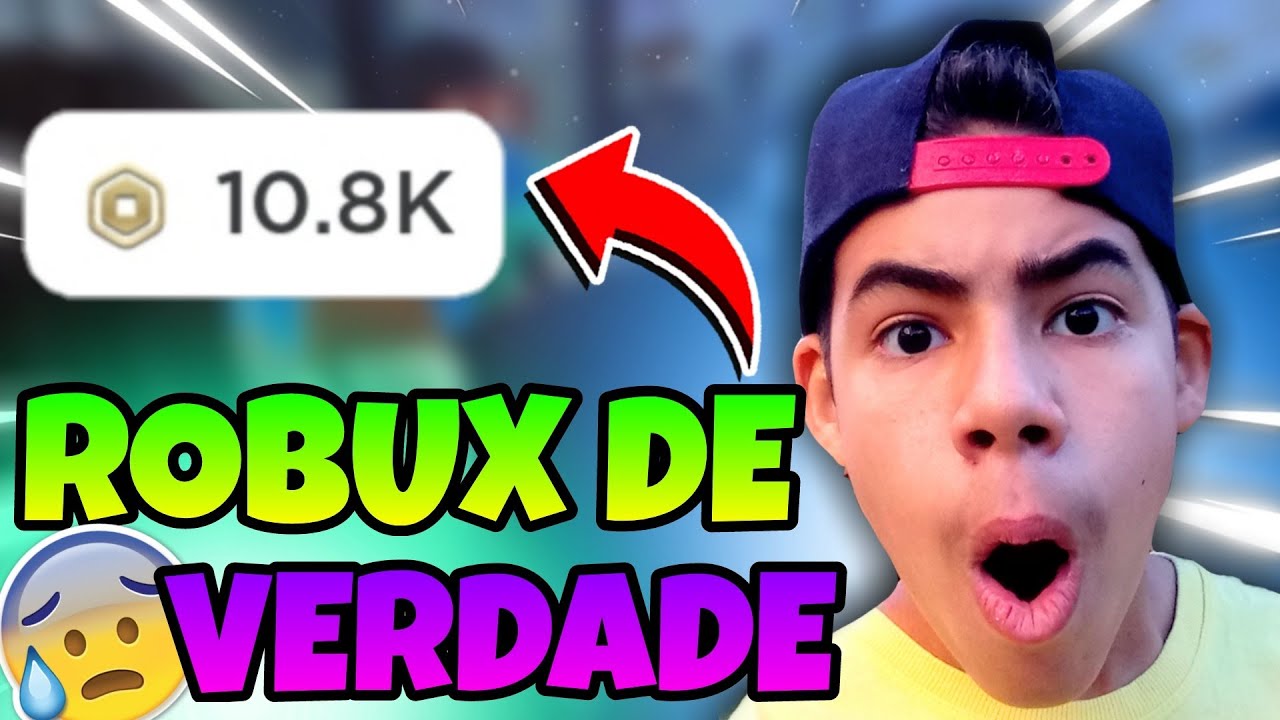 INCRÍVEL🔥] 3 APPS que DÃO ROBUX GRÁTIS PELO CELULAR 🤑 