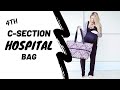 WHAT'S IN MY C-SECTION HOSPITAL BAG / C-Section Tips from a 4th Time C-Section Mom