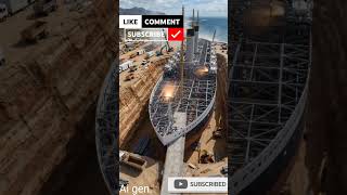 World Biggest Luxury Cruise Ship Build in AI 🤯#shorts #aivideo #viral #viralshorts #trending #ship
