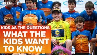 DuoLingo for cyclists: Basque Kids Ask Basque Pros Hard Hitting Questions!