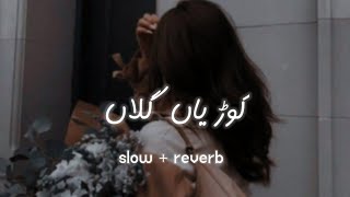 Koriyan Gallan || saraiki Lofi song || slowed and reverb ||  🥀کوڑیاں گلاں || shahfallah Khan Rokhri screenshot 5