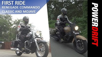 UM Renegade Commando Mojave and Classic : First Ride : PowerDrift