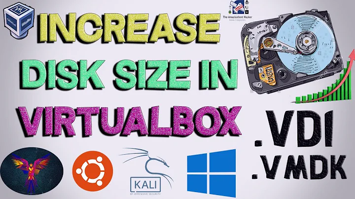 How to increase disk space in kali Linux or Parrot Os Virtualbox || Vdi size increment||