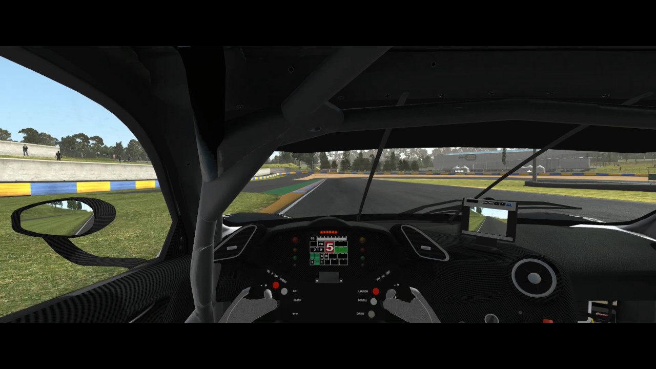 Ferrari 488 Gt3 Le Mans Bugatti Onboard Rfactor2