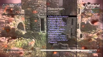 [PS3]Blackrain Ghost Mod Menu 1.09