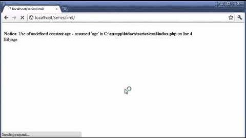 Beginner PHP Tutorial   105   Reading a Simple XML File Part 1