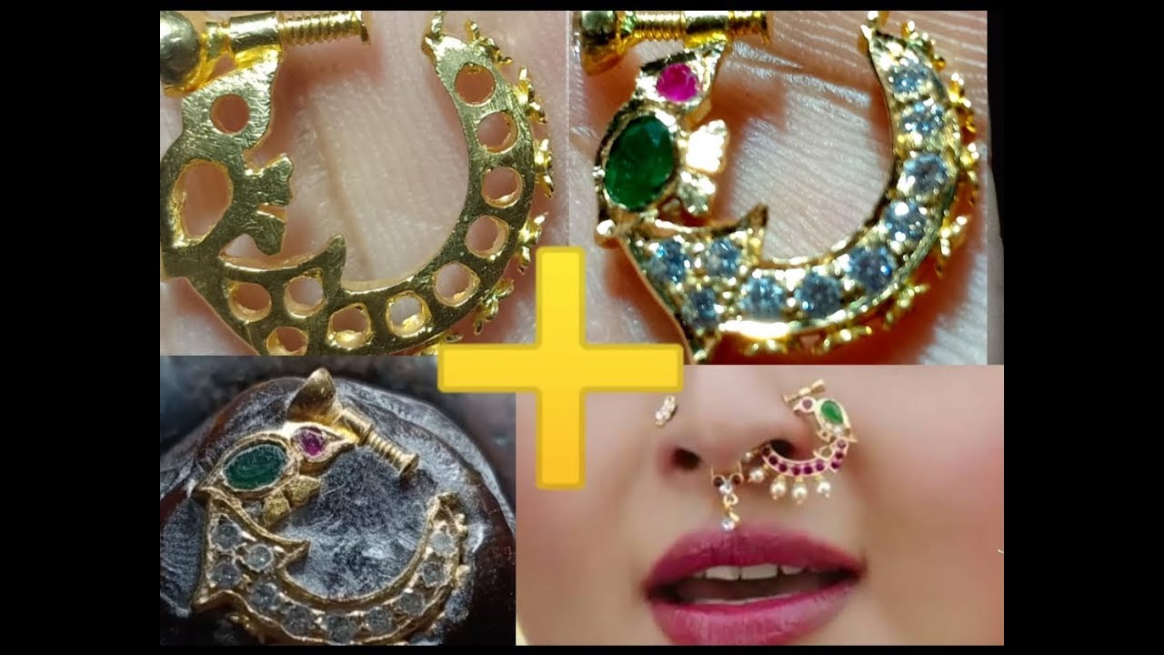 Gold nose pin full making video in Hindi diamond nose pin making