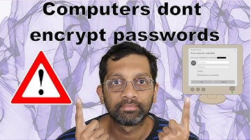 Computers don’t encrypt passwords, instead, something more clever occurs.