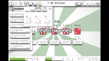 I think idle dice is broken
