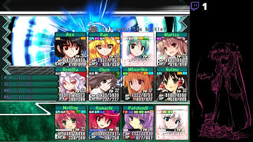 Labyrinth of Touhou - Rinnosuke boss fight