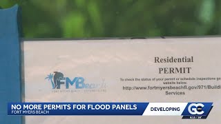 Fort Myers Beach Stops Issuing Flood Panel Permits In Compliance With Fema