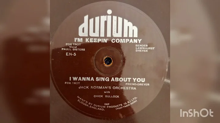 Jack Norman's Orchestra & Paull Sisters: I'm Keepi...
