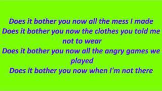 Dido - Don`t Think Of Me with lyrics .avi chords