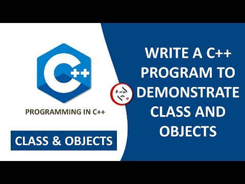 WRITE A C++ PROGRAM TO DEMONSTRATE CLASS AND OBJECTS IN TAMIL #c++ # ...