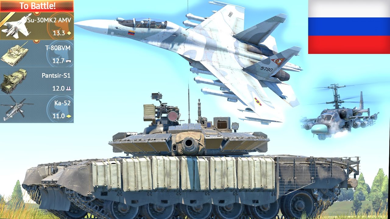 Premium Su-30MK2 Is Completely Broken In Russian Top Tier! 💀