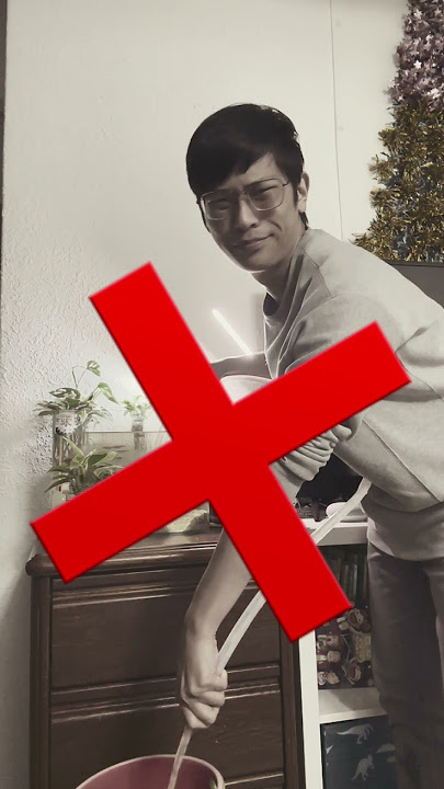 換魚缸水別再用「吸」的!! #生活小妙招