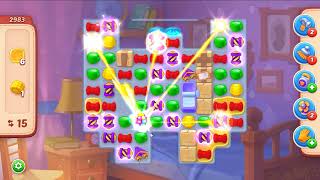 Homescapes level 2983 - 17 Moves - No Boosters #Bubunka