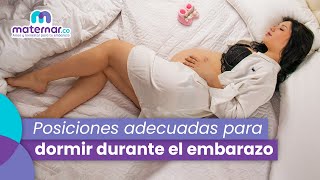 ¿Cuál es la mejor posición para dormir durante el embarazo? | Maternar.co ¿Cuál es la mejor posición para dormir durante el embarazo? | Maternar.co
