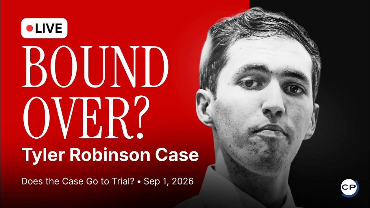 Charlie Kirk Case Live: Judge Rules If Tyler Robinson Stands Trial | Bind-Over Ruling (Sept. 1)