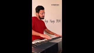Video thumbnail of "Aga Naga BGM | Vinesh | Piano Cover | Ponniyin Selvan"