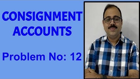 consignment problem no 12