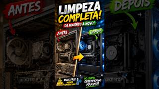#manutenção #preventiva #pcgamer #limpeza #pc