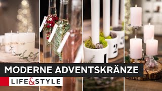 Moderne Adventskränze: dekorativ, skandinavisch, natürlich & festlich | OTTO