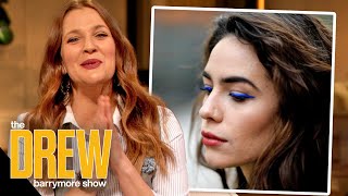 Drew Demonstrates How to Rock a Pop of Color in Makeup | Drew&A