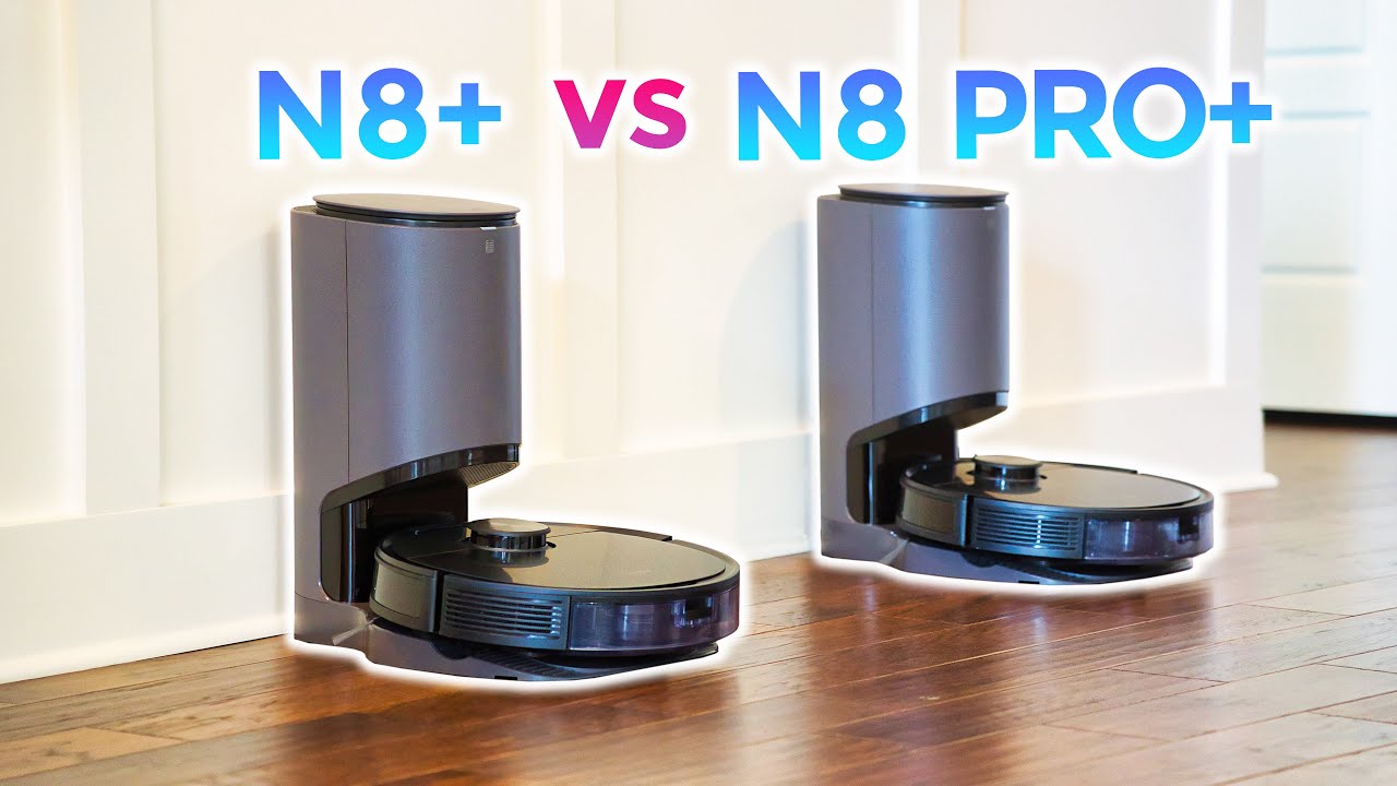 Ecovacs Deebot N8+ vs N8 PRO+: True Hands Free Cleaning!