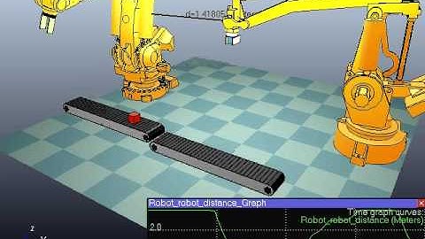 Robot Simulator: object manipulation in V-REP